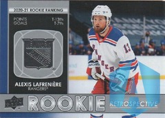 2021-22 Upper Deck Series 1 Rookie Retrospective Alexis LaFreniere #RR-20